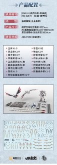 画像14: GS-TOYS×馭意堂 Emp-02 皓灵白帝・鳳凰神装 プラスチックモデルキット (14)