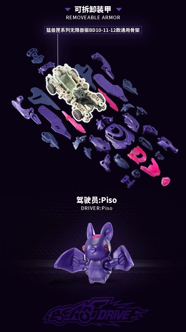 画像8: 52TOYS BEASTBOX BEASTDRIVE ARMOR BD-12 NIGHT PULSE(ナイトパルス)