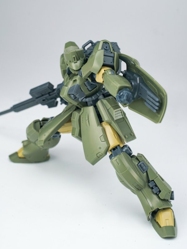画像6: SHEIK MAINLAND ULTRA ACTION TROOPERシリーズ Zabul(ザーブル) 1/144スケールプラスチックモデルキット(グリーン / ブラック) 改良版