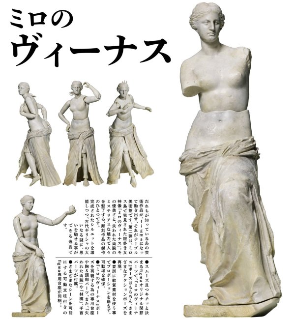 画像1: 【再販】figma 『テーブル美術館』 ミロのヴィーナス