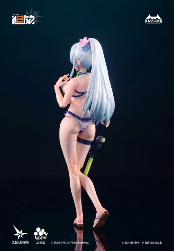 画像11: HASUKI POCKET ARTSシリーズ PA013 ドールズフロントライン2:エクシリウム クルカイ 1/12スケール可動フィギュア (豪華版 / 通常版)