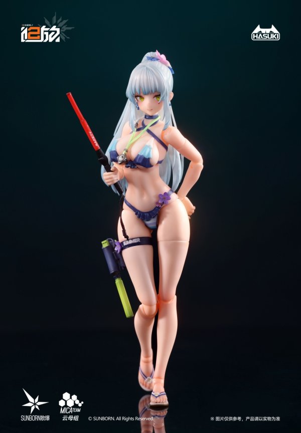 画像9: HASUKI POCKET ARTSシリーズ PA013 ドールズフロントライン2:エクシリウム クルカイ 1/12スケール可動フィギュア (豪華版 / 通常版)