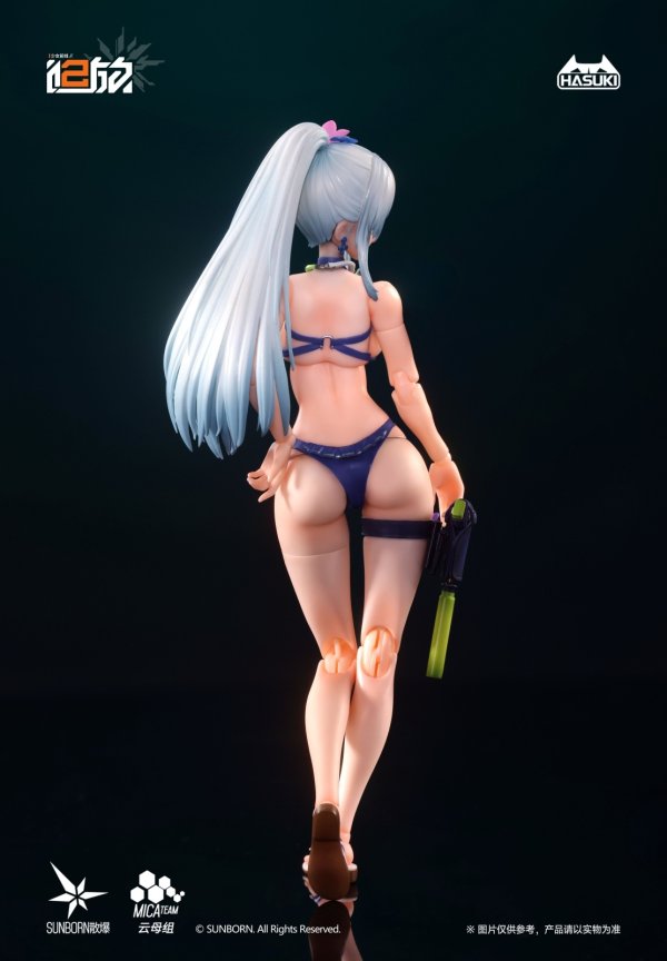 画像25: HASUKI POCKET ARTSシリーズ PA013 ドールズフロントライン2:エクシリウム クルカイ 1/12スケール可動フィギュア (豪華版 / 通常版)