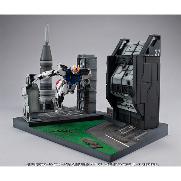 画像7: Realistic Model Series Gストラクチャー 機動戦士ガンダムSEED (HGシリーズ用）【GS06M】ヘリオポリスバトルステージ（マテリアルカラーエディション）