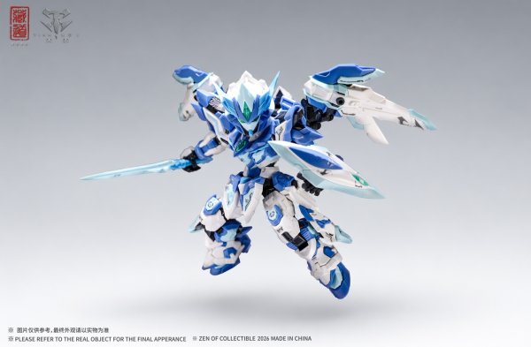 画像2: ZEN Of Collectible(蔵道模型) CD-TGM-02C TGM 天罰 ブルー限定版