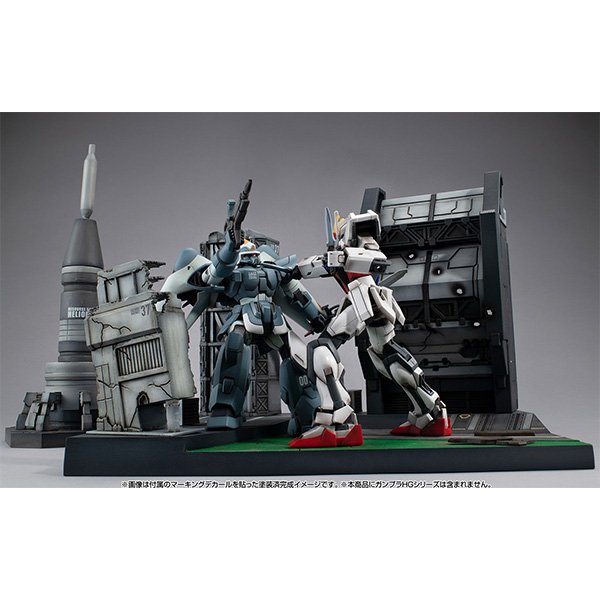 画像2: Realistic Model Series Gストラクチャー 機動戦士ガンダムSEED (HGシリーズ用）【GS06M】ヘリオポリスバトルステージ（マテリアルカラーエディション）