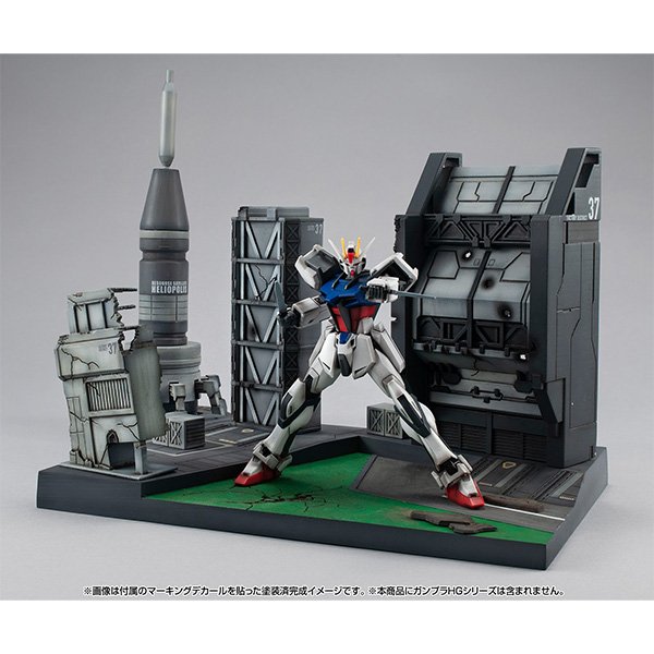 画像6: Realistic Model Series Gストラクチャー 機動戦士ガンダムSEED (HGシリーズ用）【GS06M】ヘリオポリスバトルステージ（マテリアルカラーエディション）