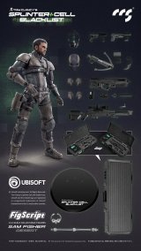 CCSTOYS FigScriptシリーズ Splinter Cell(スプリンターセル) Sam Fisher(サム・フィッシャー) 砂漠Ver. 1/12スケール可動フィギュア