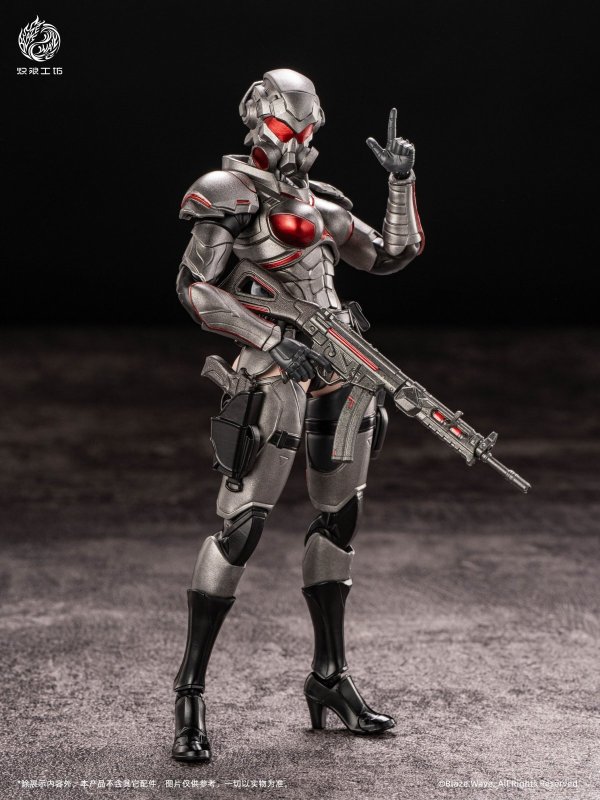 画像9: BLAZE WAVE ワルキューレ ブリュンヒルド 1/12スケール可動フィギュア