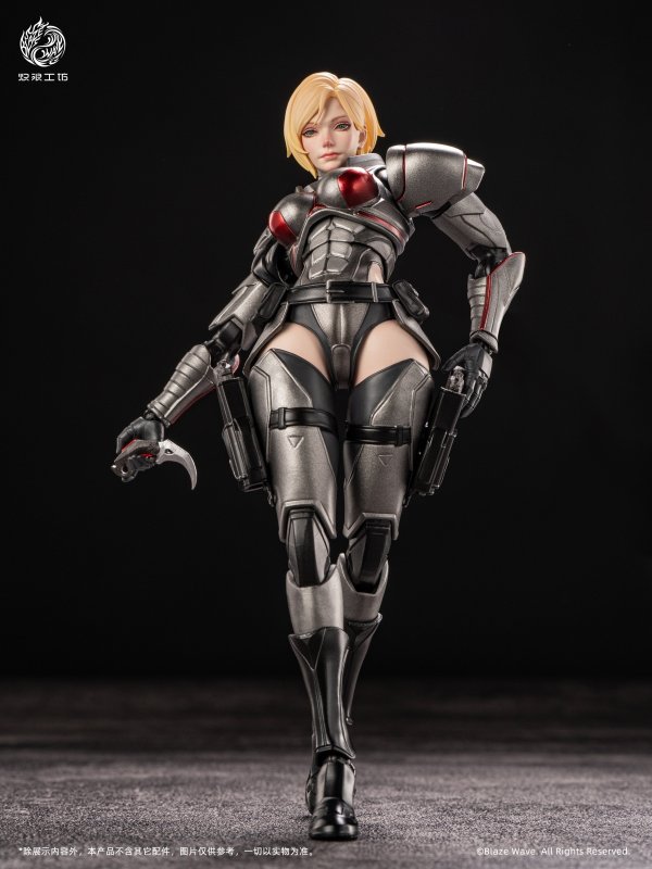 画像7: BLAZE WAVE ワルキューレ ブリュンヒルド 1/12スケール可動フィギュア