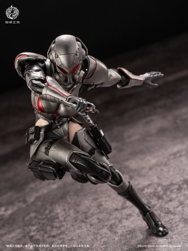 画像13: BLAZE WAVE ワルキューレ ブリュンヒルド 1/12スケール可動フィギュア