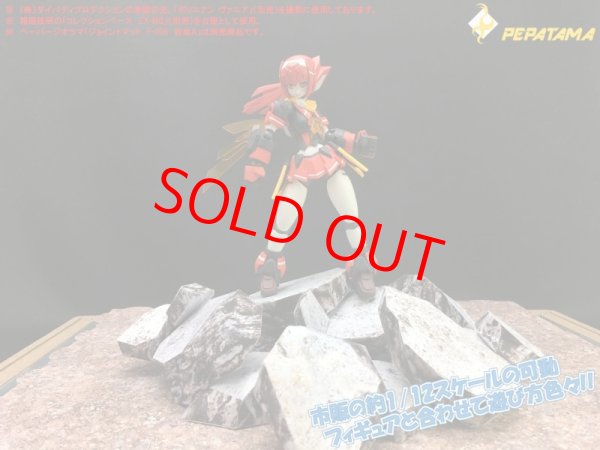 画像3: PEPATAMAシリーズ S-004 ペーパージオラマ 瓦礫A コンクリート (3)