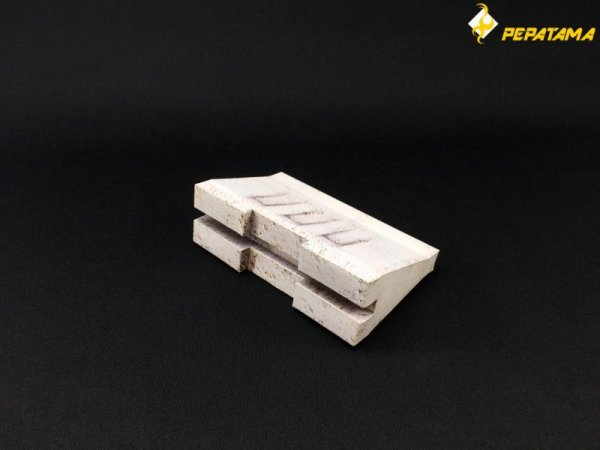 画像3: PEPATAMAシリーズ S-003 ペーパージオラマ バリケードA コンクリート (3)