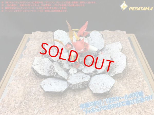 画像5: PEPATAMAシリーズ S-004 ペーパージオラマ 瓦礫A コンクリート (5)