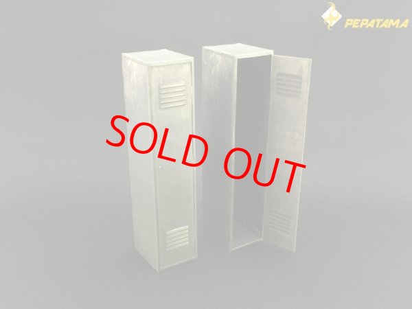 画像3: PEPATAMAシリーズ S-009 ペーパージオラマ ロッカーA (3)