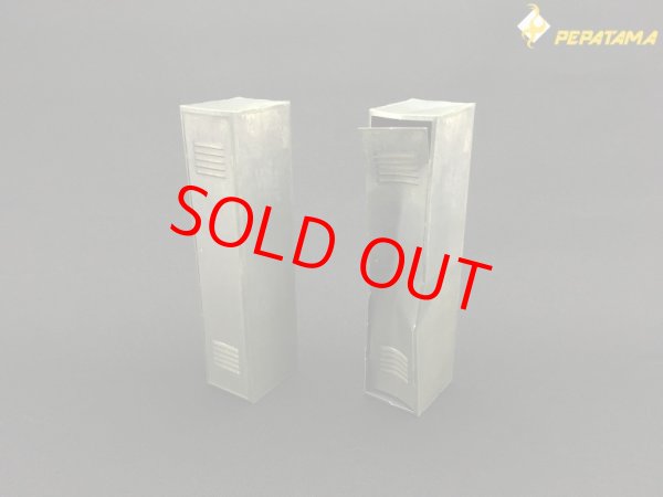 画像8: PEPATAMAシリーズ S-009 ペーパージオラマ ロッカーA (8)