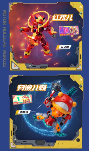 画像6: MOTOR NUCLEAR 大作戦シリーズ トレーディングフィギュア Vol.1 (6個入り1BOX) (6)