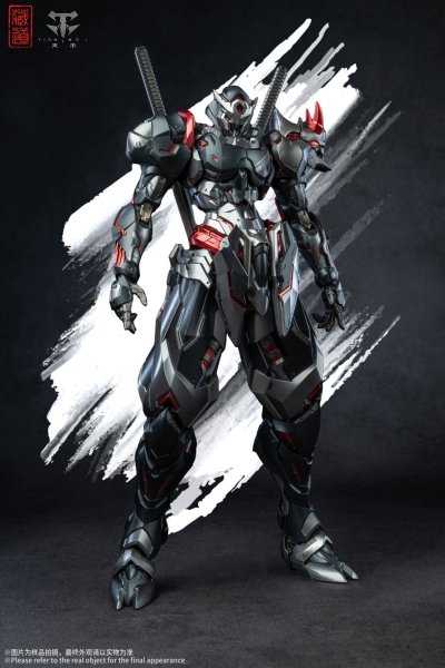 画像5: ZEN Of Collectible(蔵道模型) CD-07B 影域衆-颭冥(センメイ) 黒幽霊 合金可動フィギュア (5)