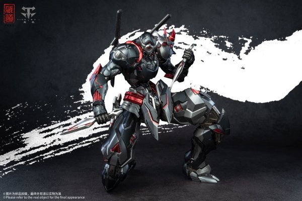 画像2: ZEN Of Collectible(蔵道模型) CD-07B 影域衆-颭冥(センメイ) 黒幽霊 合金可動フィギュア (2)