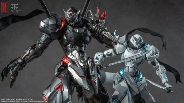 画像14: ZEN Of Collectible(蔵道模型) CD-07B 影域衆-颭冥(センメイ) 黒幽霊 合金可動フィギュア (14)