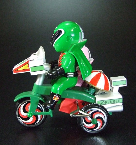 画像16: EX三輪車 秘密戦隊ゴレンジャーシリーズ (アカレンジャー Bタイプ / アオレンジャー＋キレンジャー Bタイプ / ミドレンジャー＋モモレンジャー Bタイプ) (16)