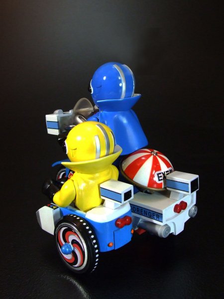 画像11: EX三輪車 秘密戦隊ゴレンジャーシリーズ (アカレンジャー Bタイプ / アオレンジャー＋キレンジャー Bタイプ / ミドレンジャー＋モモレンジャー Bタイプ) (11)