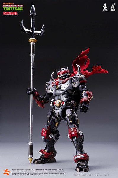 画像1: HEATBOYS HB0095 ティーンエイジ・ミュータント・ニンジャ・タートルズ ラファエロ 赤煞(あかさつ) 合金可動フィギュア (1)