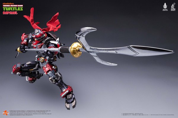 画像10: HEATBOYS HB0095 ティーンエイジ・ミュータント・ニンジャ・タートルズ ラファエロ 赤煞(あかさつ) 合金可動フィギュア (10)