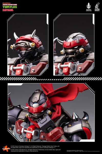 画像25: HEATBOYS HB0095 ティーンエイジ・ミュータント・ニンジャ・タートルズ ラファエロ 赤煞(あかさつ) 合金可動フィギュア (25)