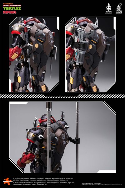 画像26: HEATBOYS HB0095 ティーンエイジ・ミュータント・ニンジャ・タートルズ ラファエロ 赤煞(あかさつ) 合金可動フィギュア (26)