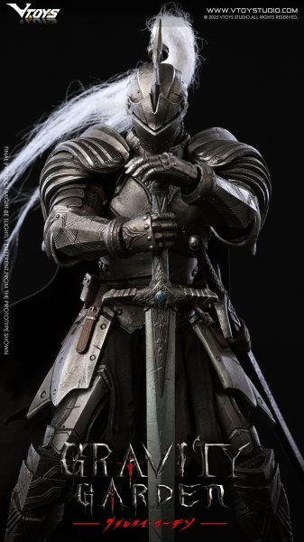 画像14: VTOYS GRAVITY GARDENシリーズ 銀月の騎士(シルバームーン・ナイト) 1/12スケール可動フィギュア (14)