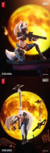 画像13: SNAIL SHELL(蝸之殻) RA-04 狐火戦姫-穂乃火 水着Ver. 1/12スケール可動フィギュア (13)