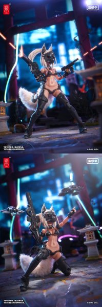 画像9: SNAIL SHELL(蝸之殻) RA-04 狐火戦姫-穂乃火 水着Ver. 1/12スケール可動フィギュア (9)