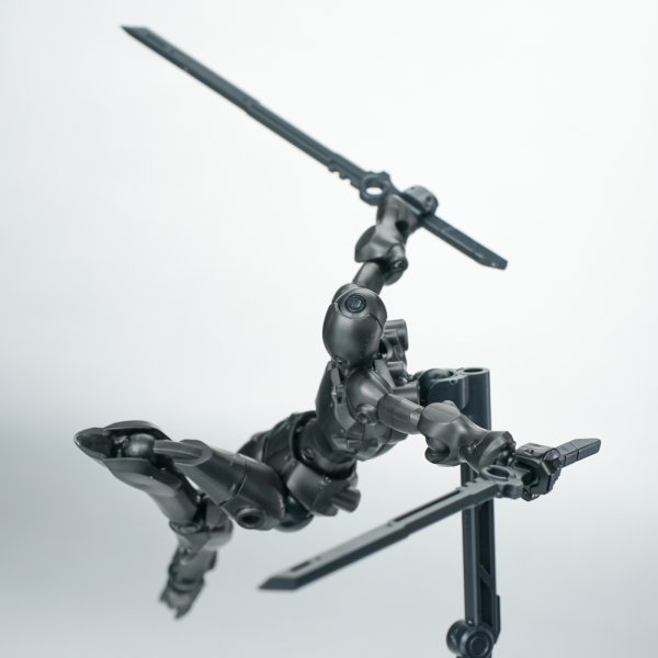 画像15: SHEIK MAINLAND 3 min projectシリーズ 強攻異人VOL.2 1/18スケールプラスチックモデルキット (グリーン / トランスペアレント / ディープシルバー / トランスペアレントメタリック) (15)