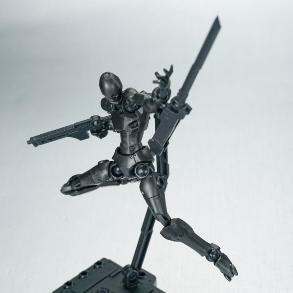 画像18: SHEIK MAINLAND 3 min projectシリーズ 強攻異人VOL.2 1/18スケールプラスチックモデルキット (グリーン / トランスペアレント / ディープシルバー / トランスペアレントメタリック) (18)