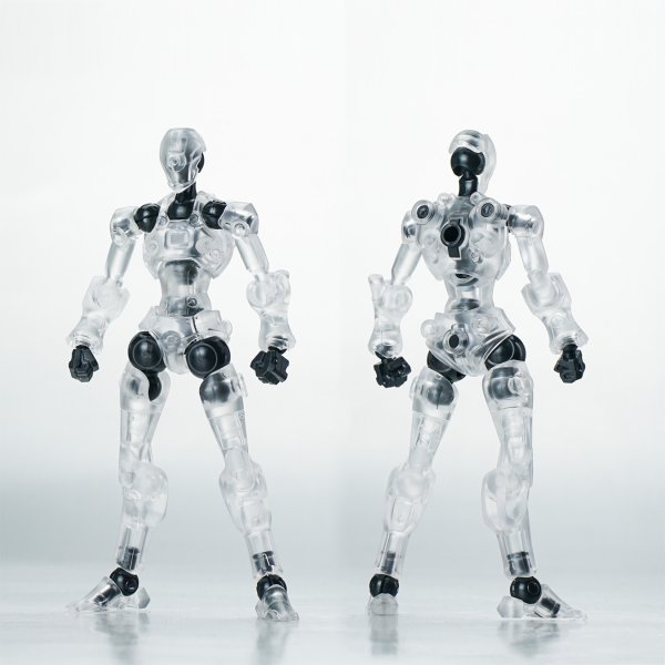 画像6: SHEIK MAINLAND 3 min projectシリーズ 強攻異人VOL.2 1/18スケールプラスチックモデルキット (グリーン / トランスペアレント / ディープシルバー / トランスペアレントメタリック) (6)