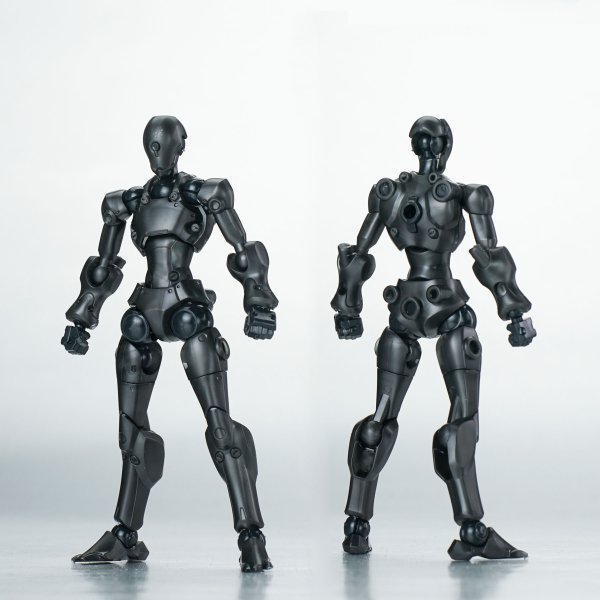 画像13: SHEIK MAINLAND 3 min projectシリーズ 強攻異人VOL.2 1/18スケールプラスチックモデルキット (グリーン / トランスペアレント / ディープシルバー / トランスペアレントメタリック) (13)