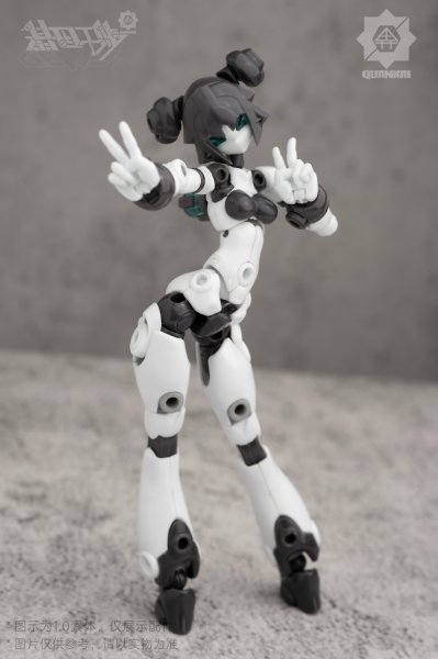 画像3: QUANKAI Studio Gene Interference(ジーンインターフェアランス)シリーズ QK-ST-002 1/12スケール プラスチックモデルキット (3)