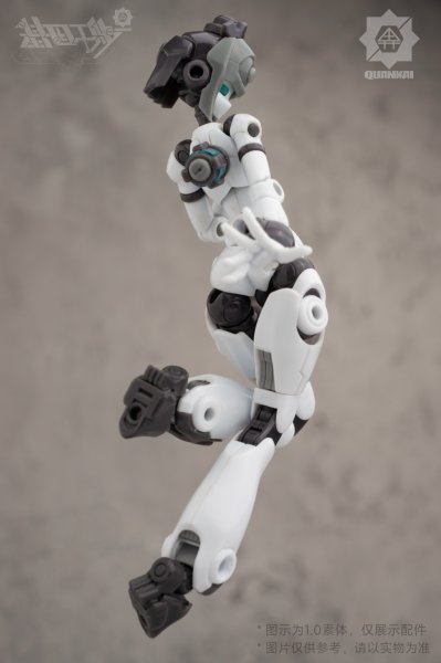 画像11: QUANKAI Studio Gene Interference(ジーンインターフェアランス)シリーズ QK-ST-002 1/12スケール プラスチックモデルキット (11)
