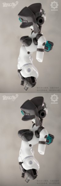 画像16: QUANKAI Studio Gene Interference(ジーンインターフェアランス)シリーズ QK-ST-002 1/12スケール プラスチックモデルキット (16)