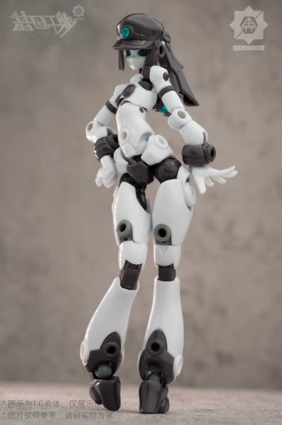 画像6: QUANKAI Studio Gene Interference(ジーンインターフェアランス)シリーズ QK-ST-002 1/12スケール プラスチックモデルキット (6)