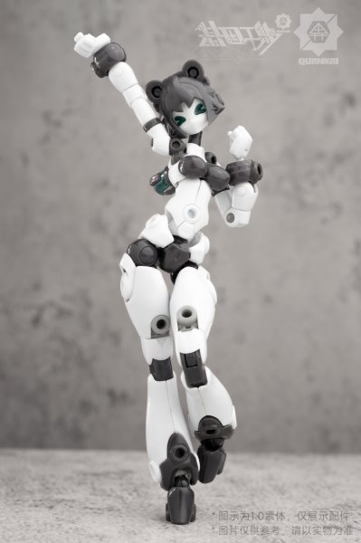 画像1: QUANKAI Studio Gene Interference(ジーンインターフェアランス)シリーズ QK-ST-002 1/12スケール プラスチックモデルキット (1)