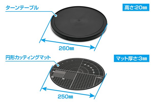 画像3: HGロータリーカッティングマット (3)