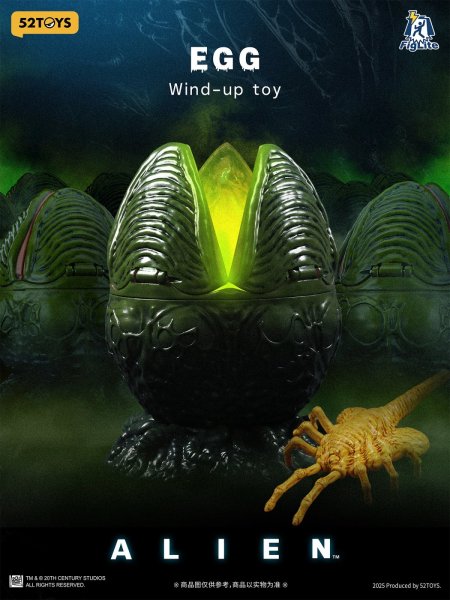 画像1: 52TOYS FIGLITE ゼノモーフエッグ (1)