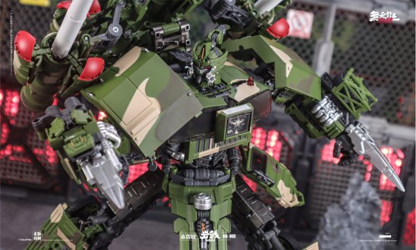 画像5: TOUCH TOYS HQ-9BE 赤宵極 岩戟(ヘルバード) 合金変形玩具 (5)