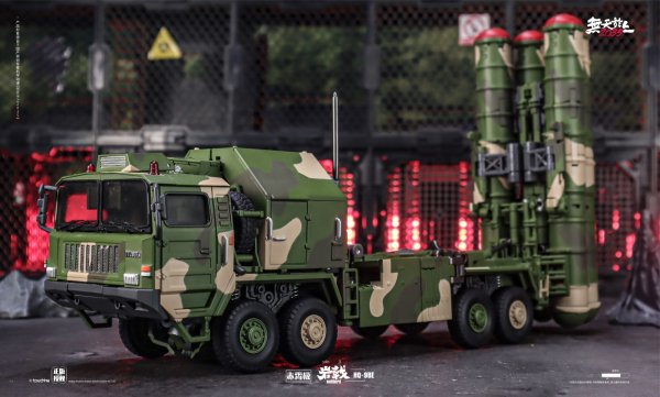 画像3: TOUCH TOYS HQ-9BE 赤宵極 岩戟(ヘルバード) 合金変形玩具 (3)