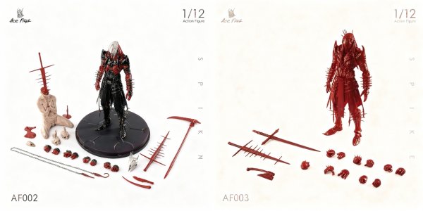 画像1: AceFigz Spike 1/12スケール可動フィギュア(2体セット) (1)