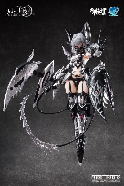 画像7: EASTERN MODEL ENDLESS NIGHTシリーズ 吸血鬼 カーミラ 幽銀血魅(ゆうぎんけつみ)Ver. 1/12スケールプラスチックモデルキット (7)