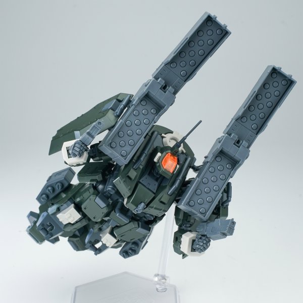 画像36: SHEIK MAINLAND ULTRA ACTION TROOPERシリーズ 轟魔(ごうま) 1/144スケール プラスチックモデルキット (レッド / グリーン) (36)