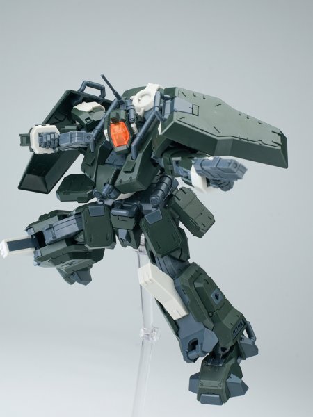 画像34: SHEIK MAINLAND ULTRA ACTION TROOPERシリーズ 轟魔(ごうま) 1/144スケール プラスチックモデルキット (レッド / グリーン) (34)